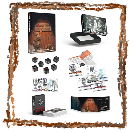 Contents of the Mansters' Boxed set