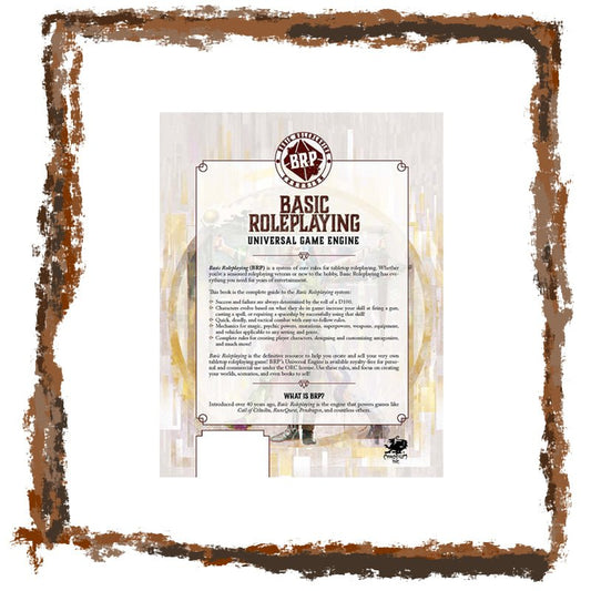 Basic Roleplaying RPG Universal Game Engine - Netherbook