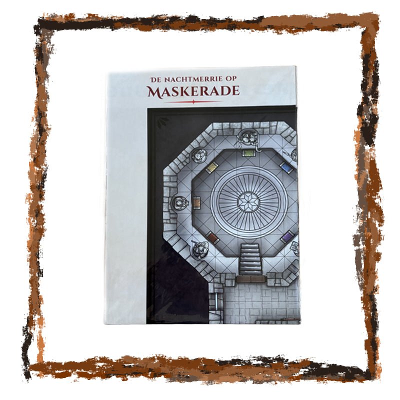 De Nachtmerrie op Maskerade – Deluxe 5E Adventure with Map Pack (In Dutch) - Netherbook