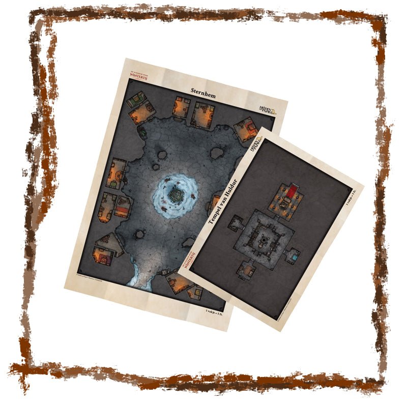 De Schaduw over Wintertij - Deluxe 5E Adventure + Map Bundle (In Dutch) - Netherbook