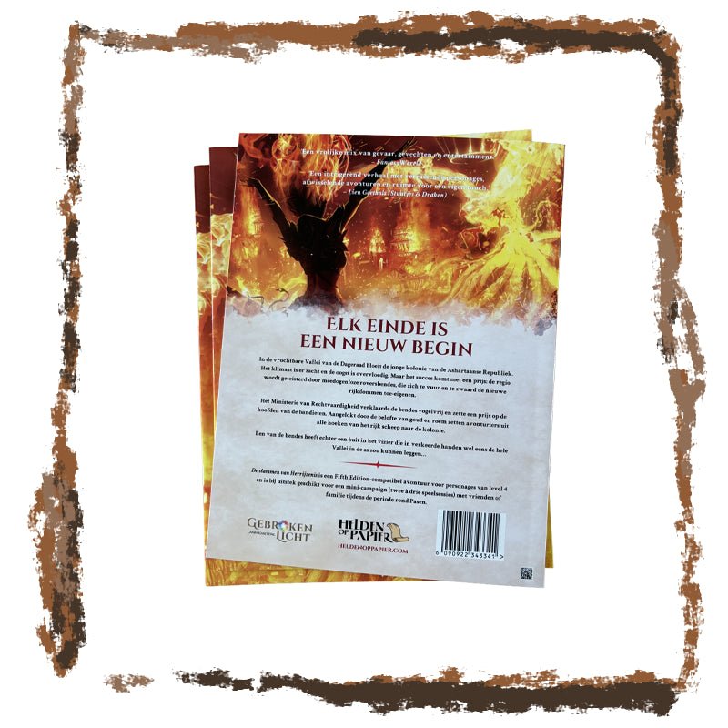 De Vlammen van Herrijzenis - Deluxe 5E Adventure + Map Bundle (In Dutch) - Netherbook