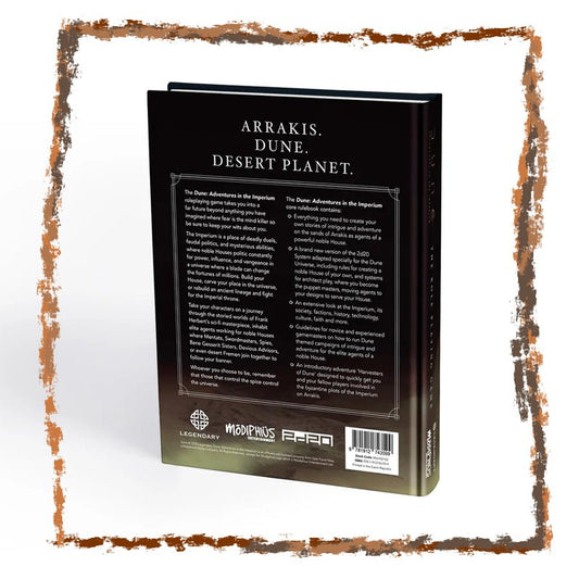 Dune - Adventures in the Imperium - Core Rulebook - Netherbook