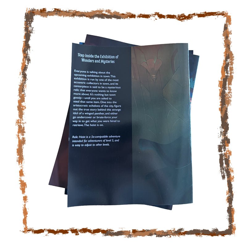 Relic Heist (A4 Softcover) - Netherbook