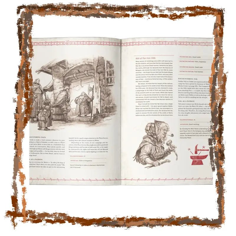 The Lord of the Rings Roleplaying 5E: Moria: Shadow of Khazad - dûm - Netherbook