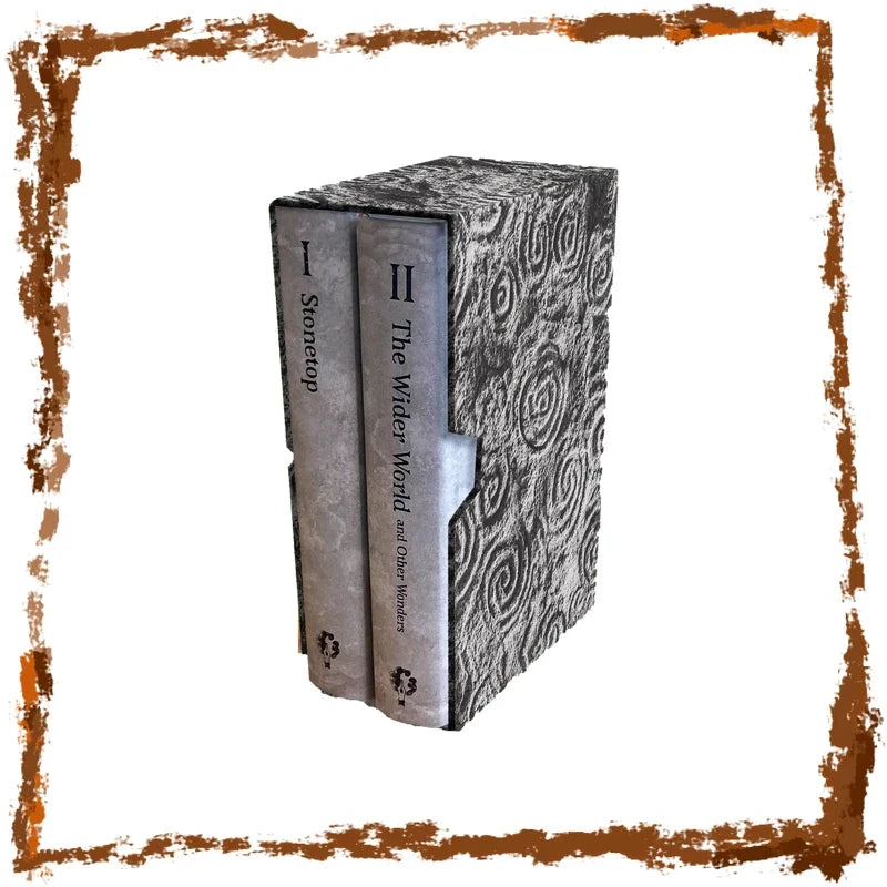 Stonetop slipcase set with two hardcover books