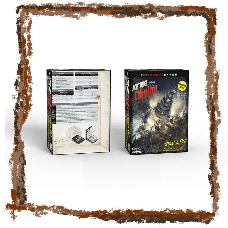 Triple-Threat Mythos Match: Call of Cthulhu vs Achtung! Cthulhu vs Pulp Cthulhu - Netherbook