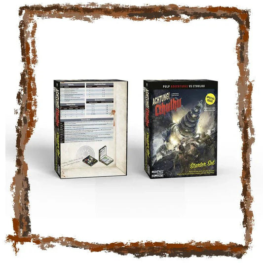 Triple-Threat Mythos Match: Call of Cthulhu vs Achtung! Cthulhu vs Pulp Cthulhu - Netherbook