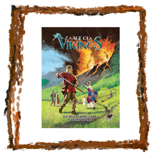 Front cover of Age of Vikings RPG Book