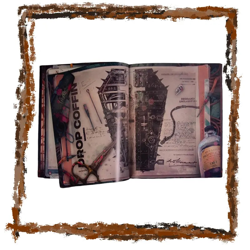 Inside pages of Eat the Reich