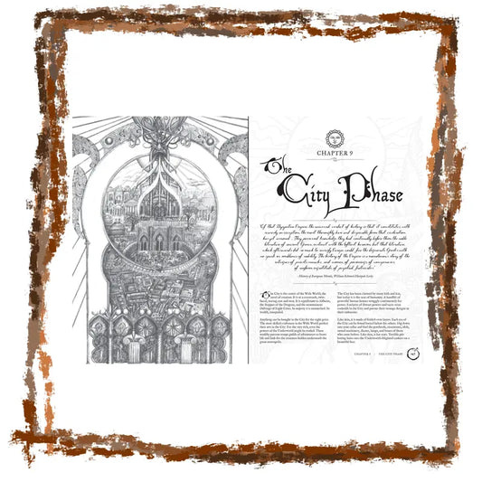 Page from a book or magazine with a detailed illustration and text on a white background.