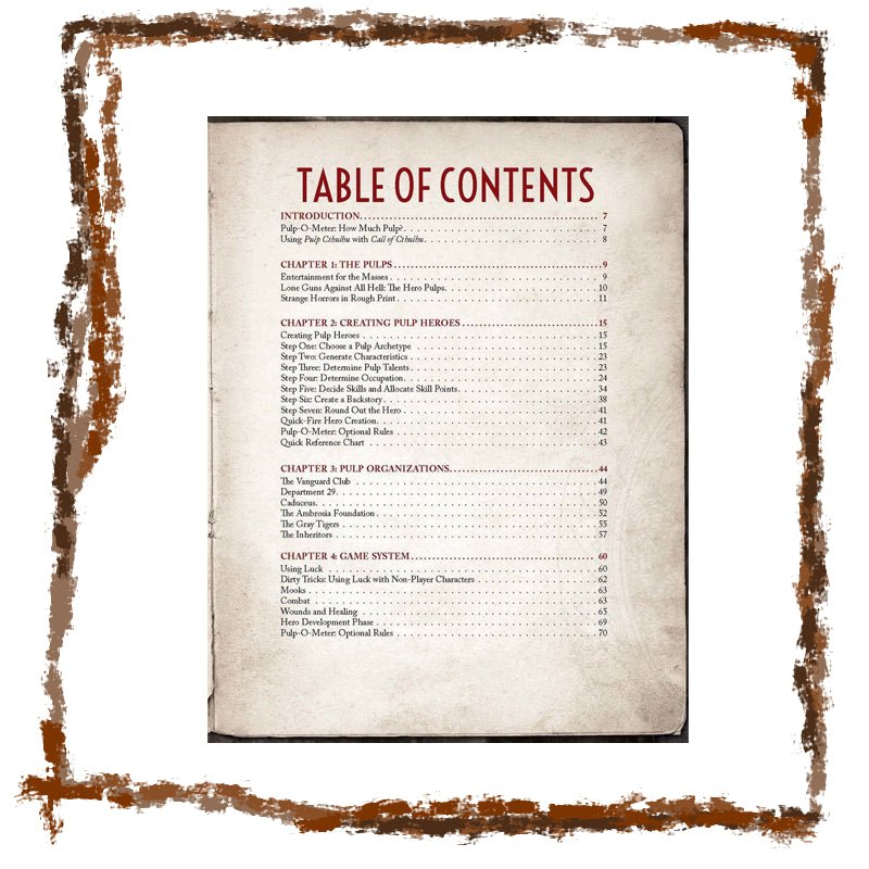 Call of Cthulhu - Pulp Cthulhu - Netherbook