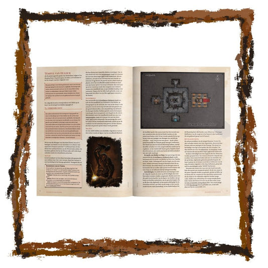 De Schaduw over Wintertij - Deluxe 5E Adventure + Map Bundle (In Dutch) - Netherbook