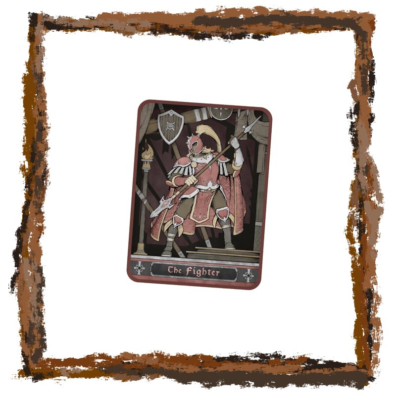 Epic Character Class Dice Set - The Fighter - In Collectible Tin - Netherbook