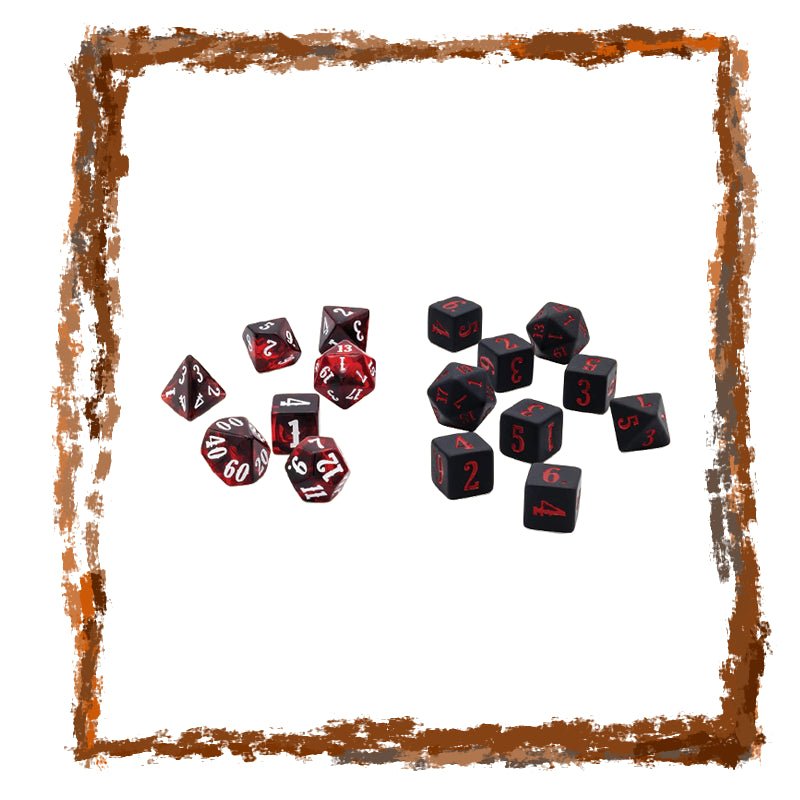 Epic Character Class Dice Set - The Rogue - In Collectible Tin - Netherbook