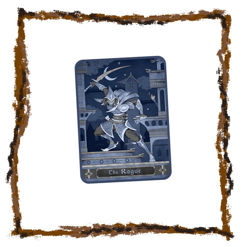 Epic Character Class Dice Set - The Rogue - In Collectible Tin - Netherbook