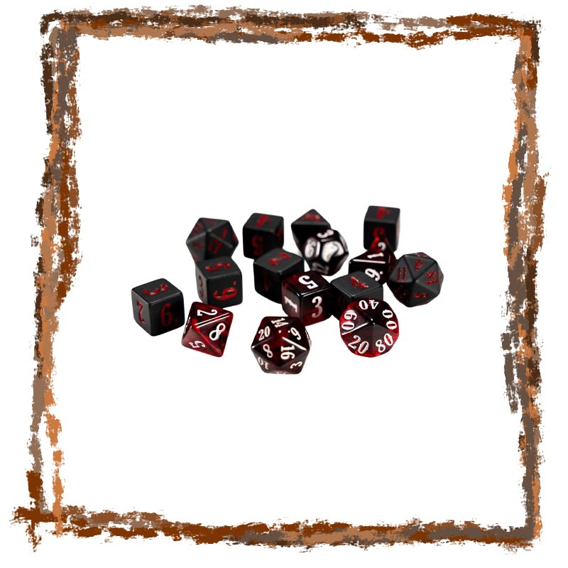 Epic Character Class Dice Set - The Rogue - In Collectible Tin - Netherbook