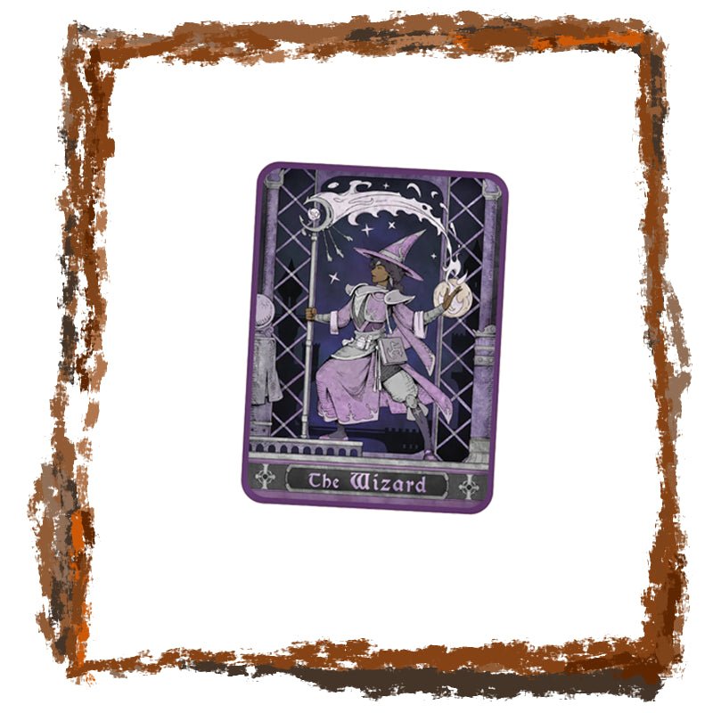 Epic Character Class Dice Set - Wizard in Collectible Tin - Netherbook