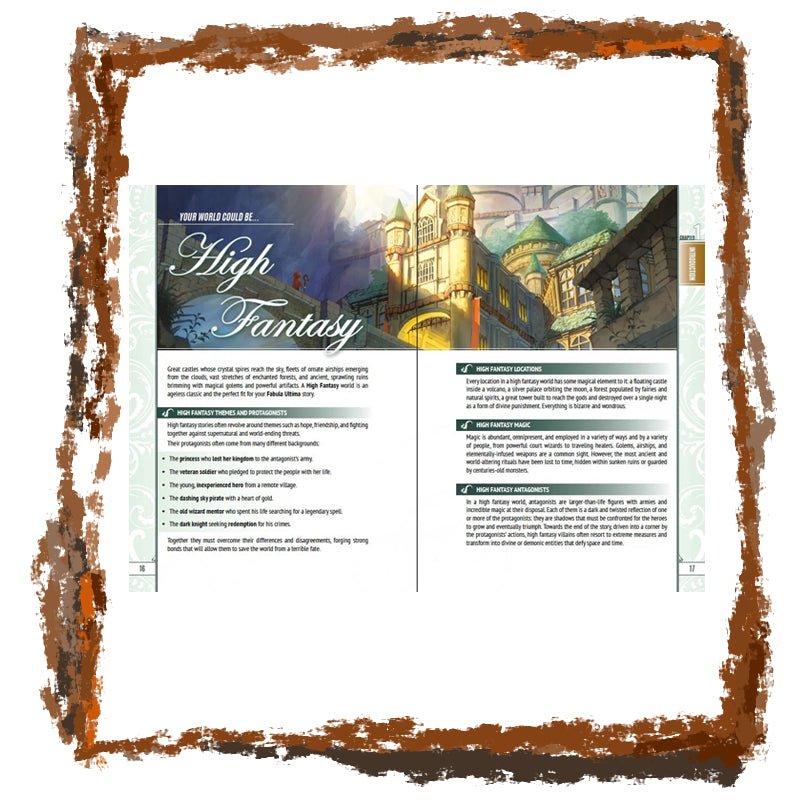 Fabula Ultima Core Rulebook - JRPG Fantasy - Netherbook