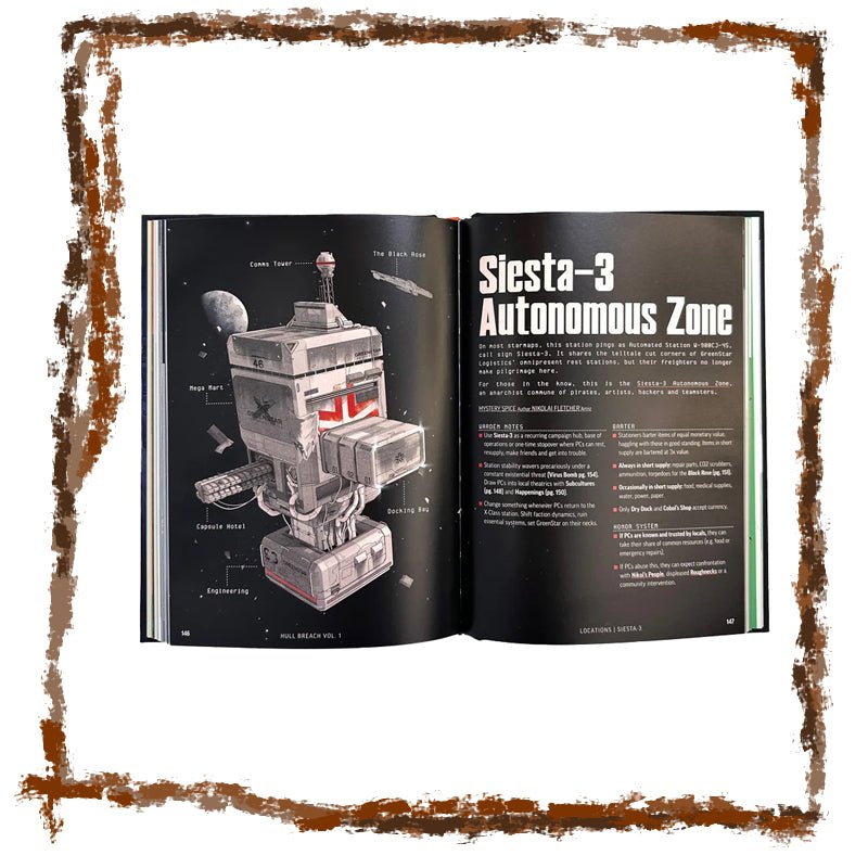 Hull Breach - Volume 1 - A Mothership RPG anthology of Scenarios and more - Netherbook