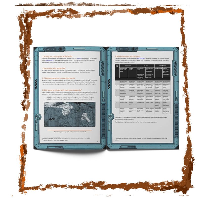 Managing the Expendables - A Mothership RPG Module - Netherbook