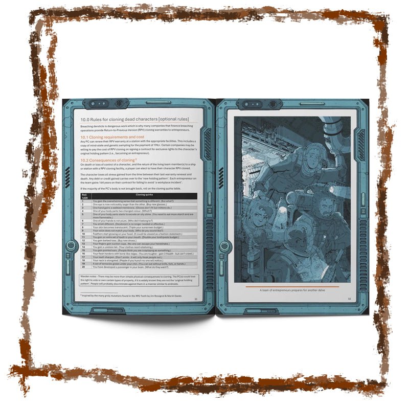 Managing the Expendables - A Mothership RPG Module - Netherbook
