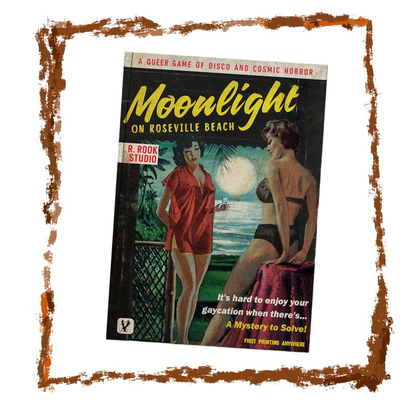 Moonlight on Roseville Beach - Netherbook