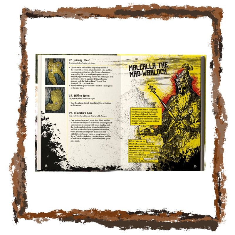 Mörk Borg - Crawling Death: Below the Dying Forest - Netherbook