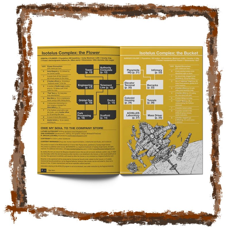 Owe my Soul to the Company Store - A Mothership RPG Module - Netherbook