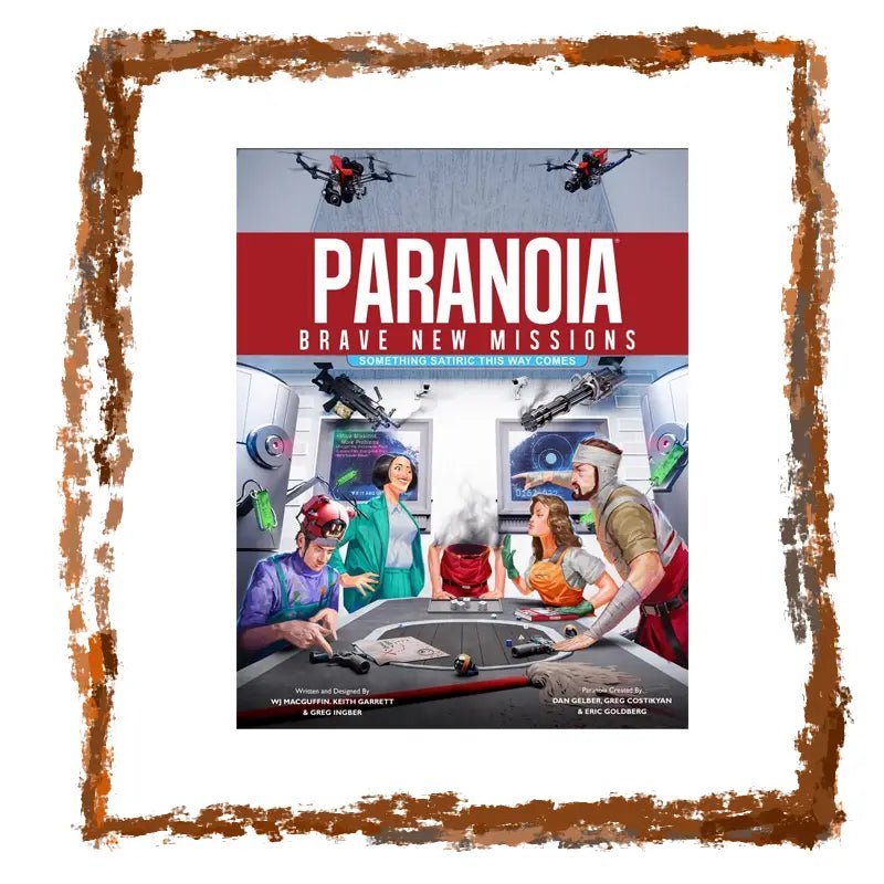 Paranoia - Brave New Missions - Netherbook