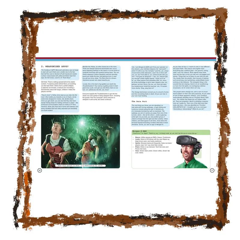 Paranoia - Brave New Missions - Netherbook