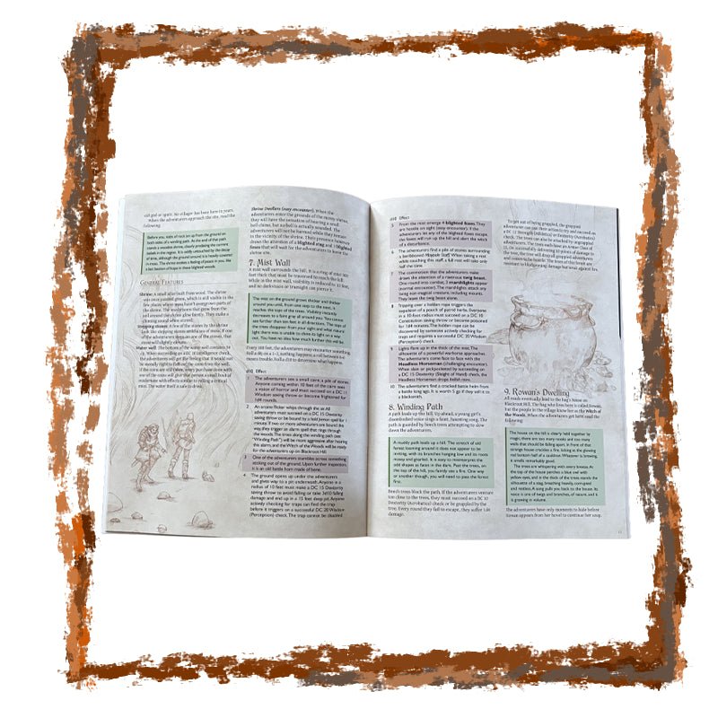 The Haunted Woods (A4 Softcover) - Netherbook