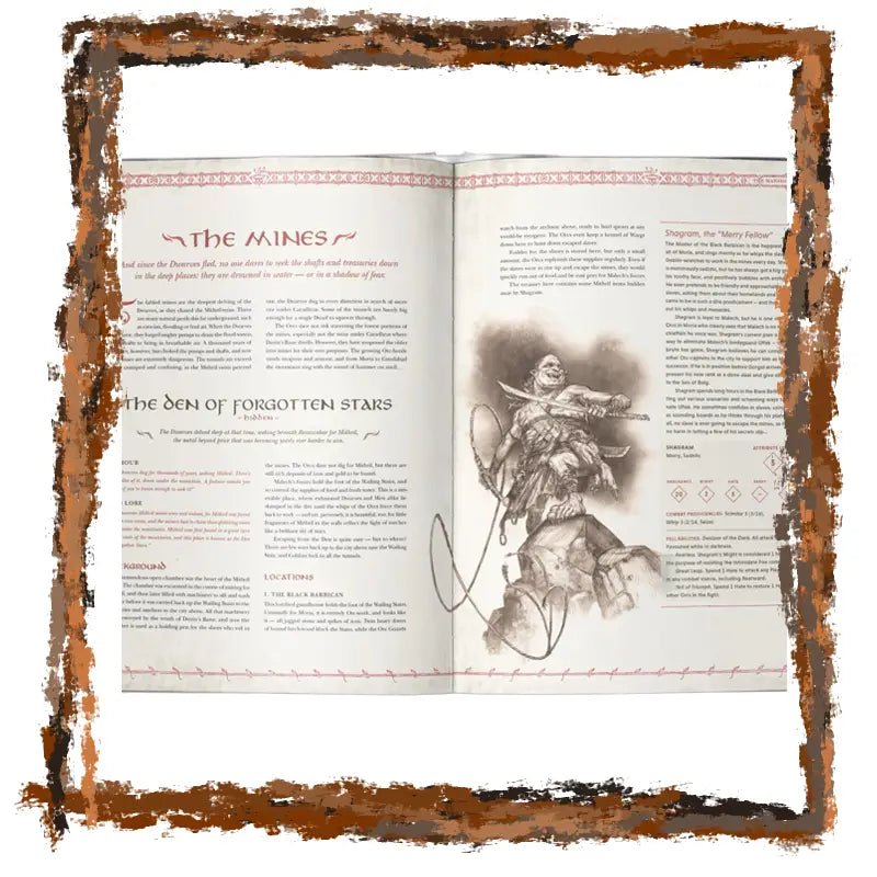 The Lord of the Rings Roleplaying 5E: Moria: Shadow of Khazad - dûm - Netherbook