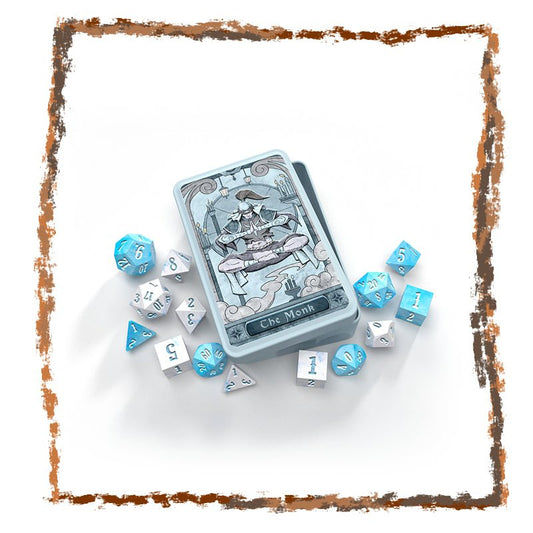 The Monk - RPG Dice Set in Collector's Tin - Netherbook
