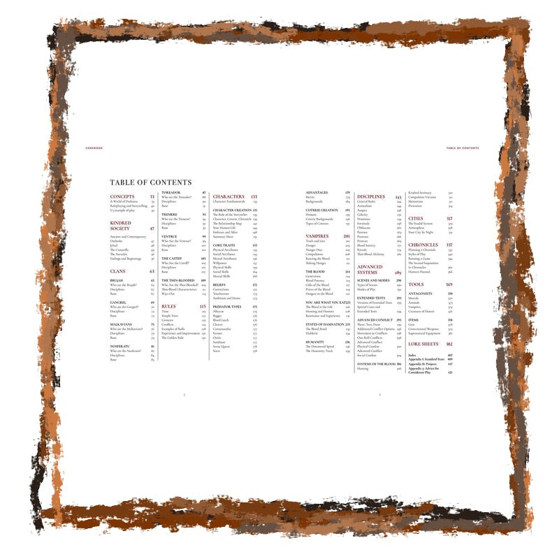 Vampire: The Masquerade 5th Edition Core Rulebook - Netherbook